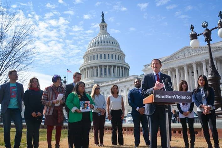 U.S. Senator Richard Blumenthal (D-CT) joined U.S. Senator Chris Murphy (D-CT) and U.S. Representative Rosa DeLauro (D-CT), gun violence survivors, victims’ families, and advocates to demand action on America’s gun violence epidemic. 